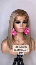 Load image into Gallery viewer, 14in Mix Blonde 13x6 HD WIG