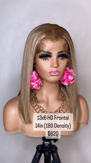 14in Mix Blonde 13x6 HD WIG