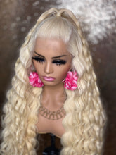 Load image into Gallery viewer, 30in Platinum Blonde 13x6 HD WIG