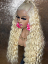 Load image into Gallery viewer, 30in Platinum Blonde 13x6 HD WIG