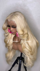 30in Platinum Blonde 13x6 HD Wig