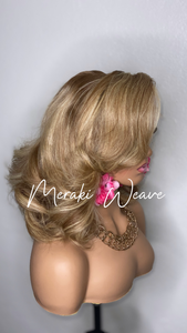 12in Mix Blonde 13x6 HD Wig