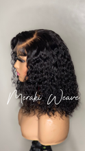 Load image into Gallery viewer, 12in 5x5 HD Closure Curly Bob Wig